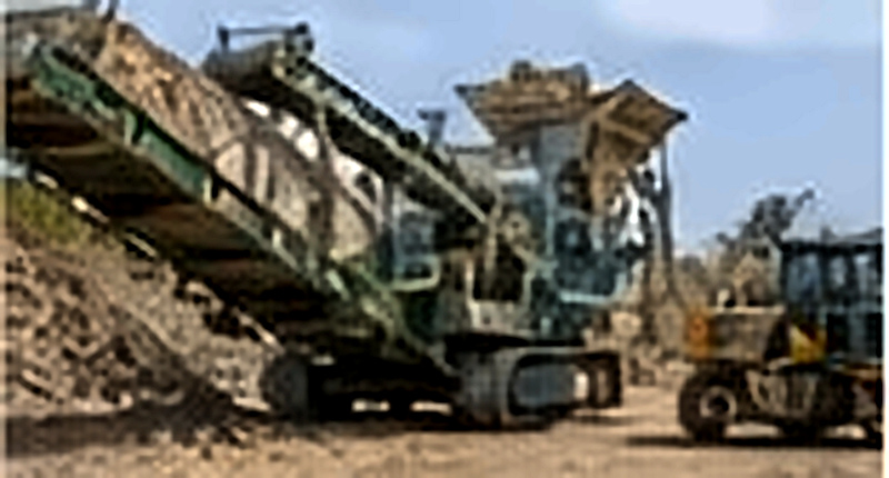 Crushing and screening